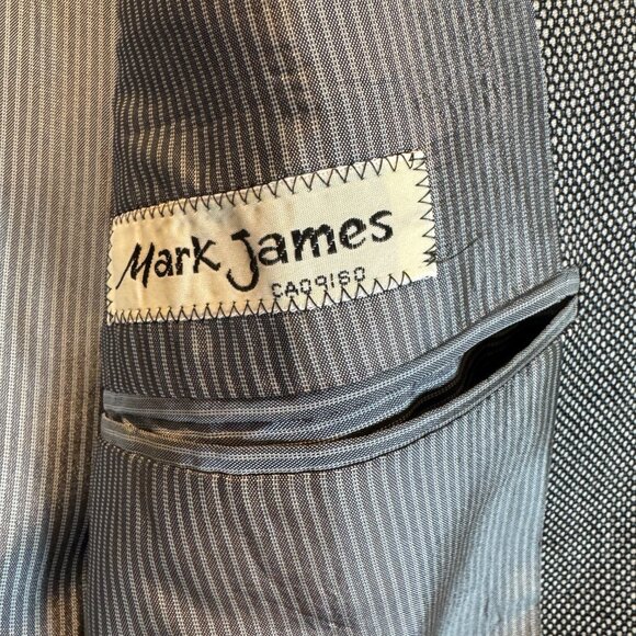 Vestimenta Italian made 38R 95% Pure New Wool 2 Button Closure Blazer Old Money - Picture 4 of 12